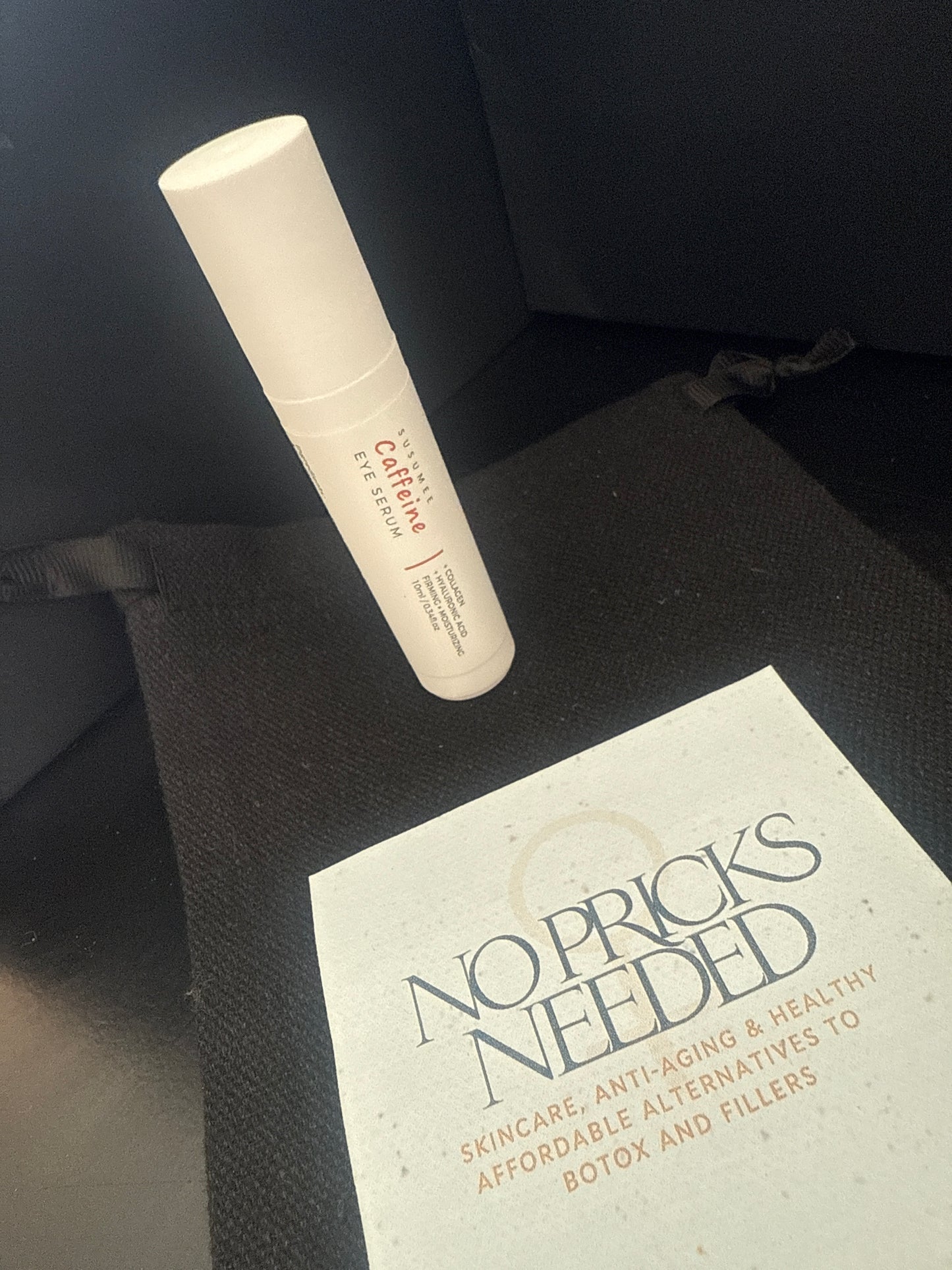 Caffeine eye serum