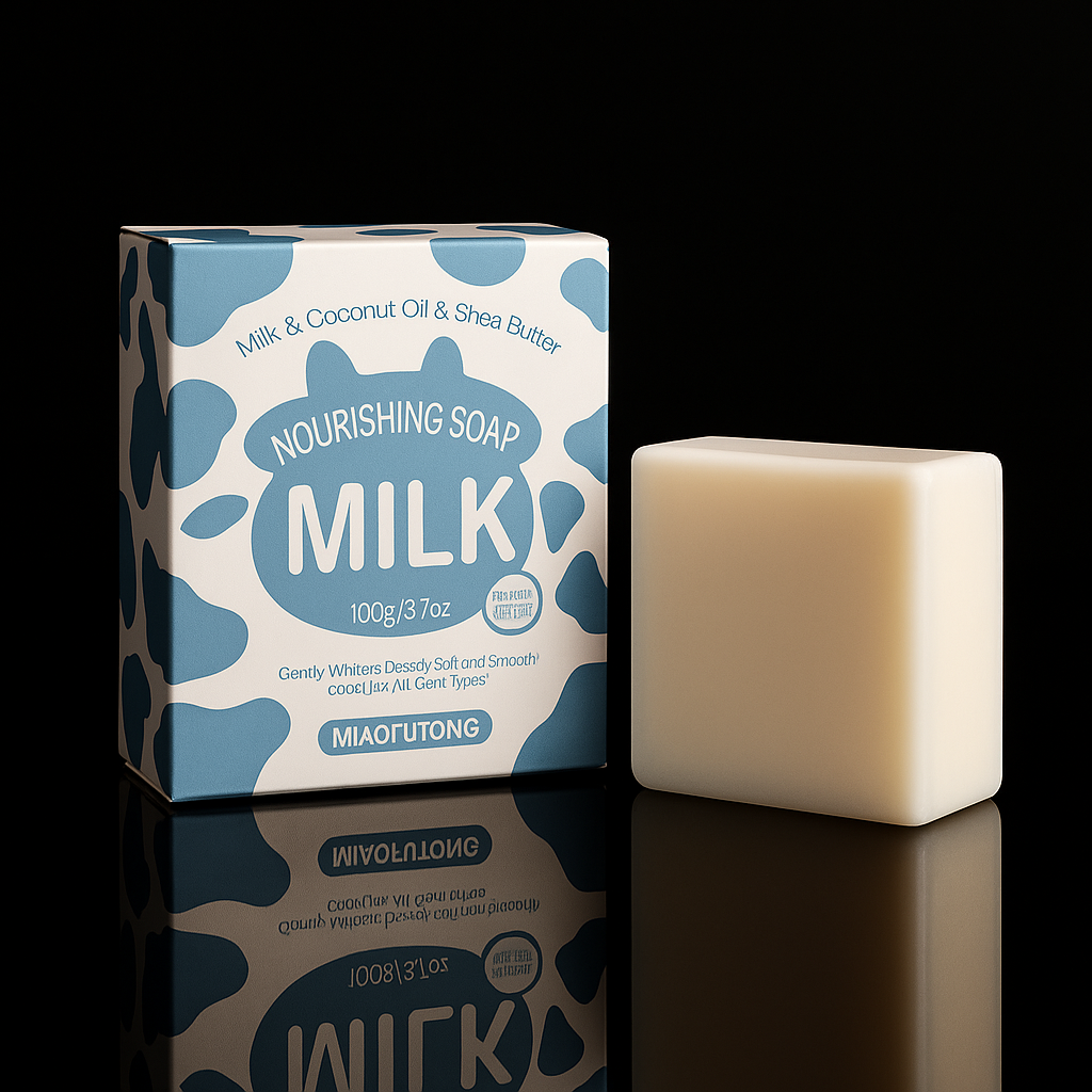 Milk Handmade Soap - Creamy Luxury Cleansing Bar