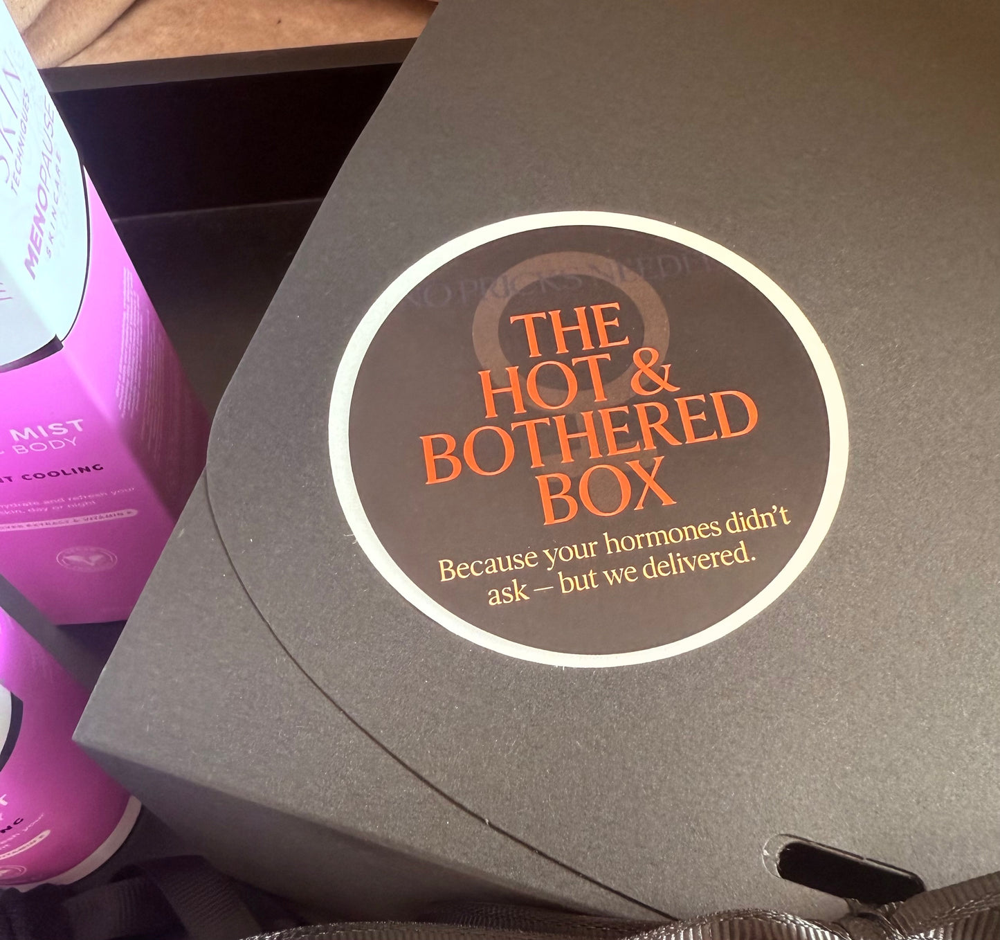 The Hot & Bothered Box - Complete Menopause Relief Kit