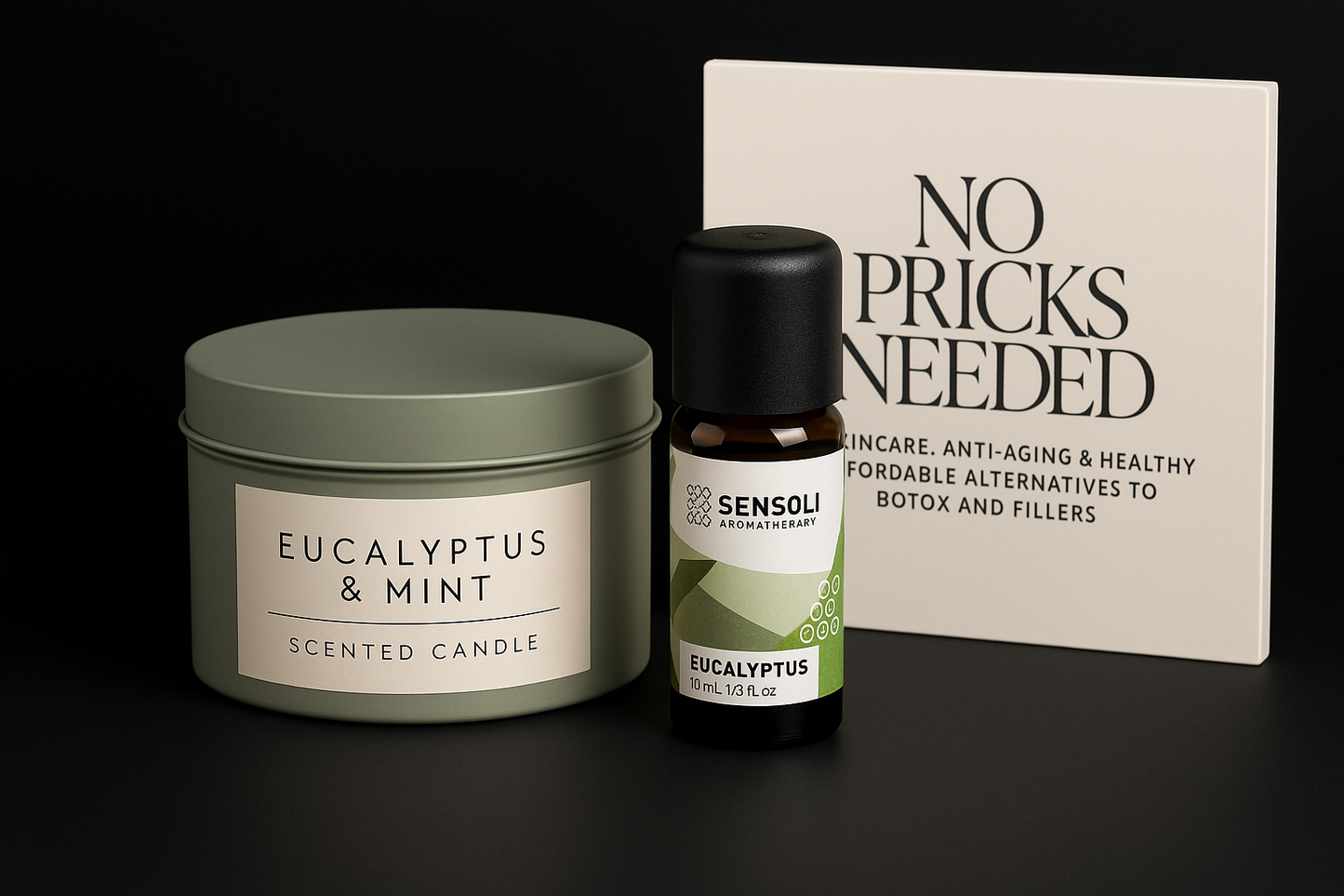 Mini Spa Bag - Eucalyptus Aromatherapy Wellness Kit