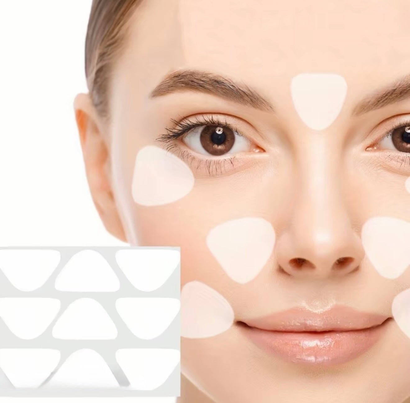 5 x Reusable silicone face pads