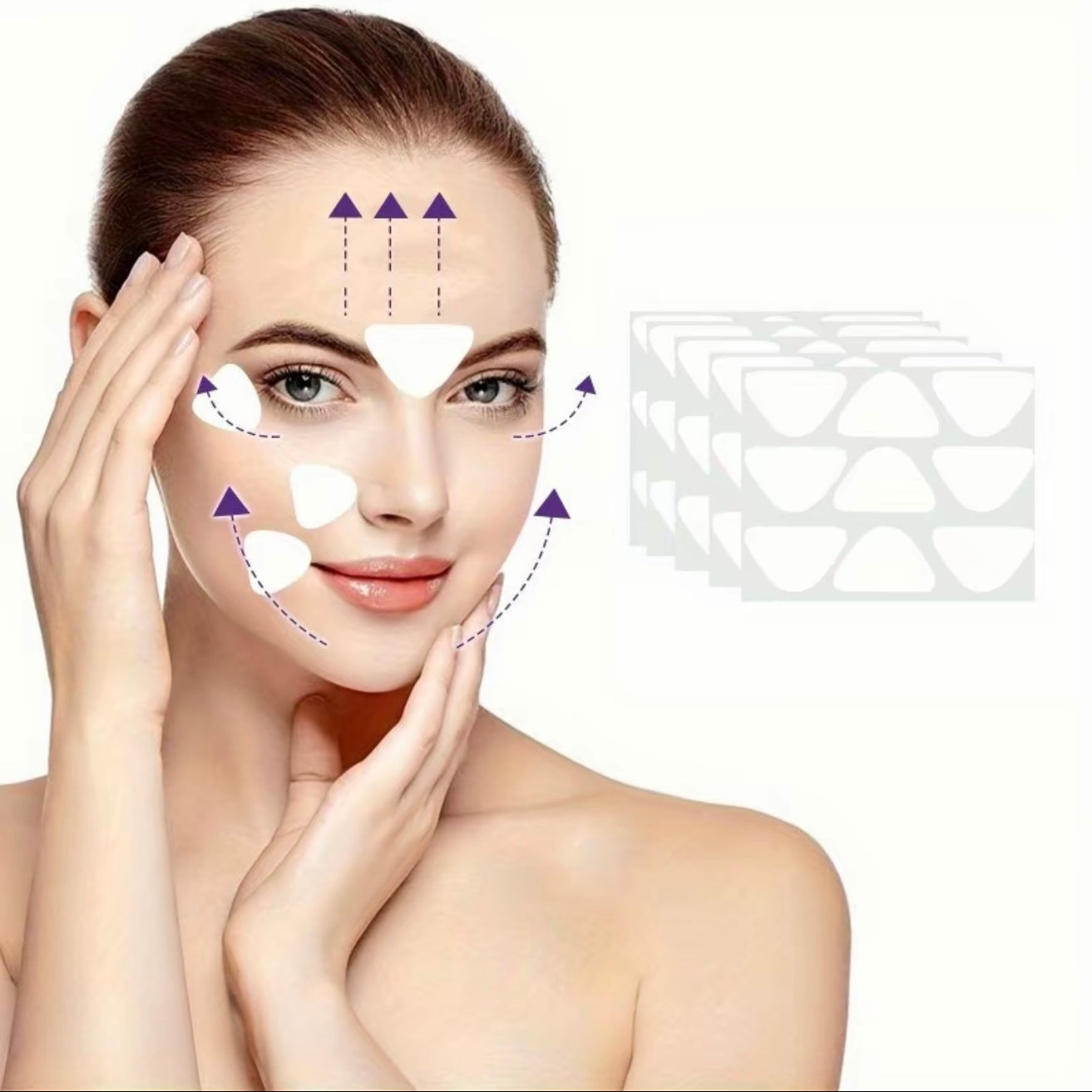 5 x Reusable silicone face pads