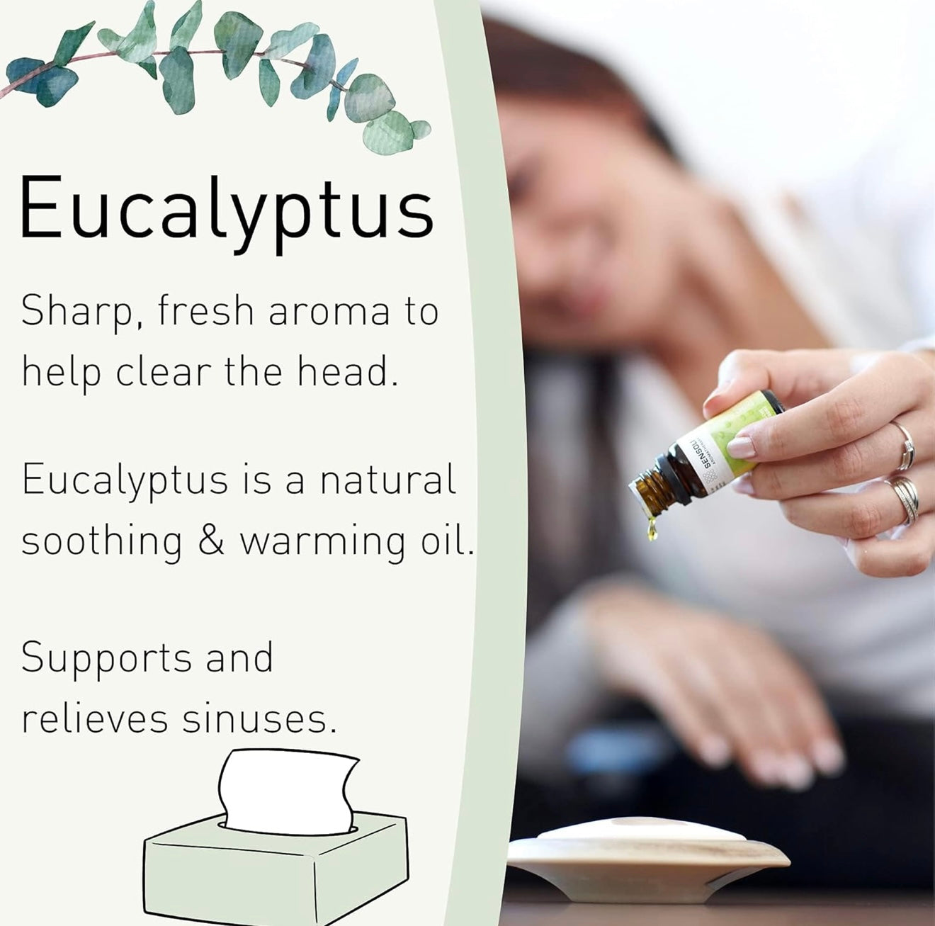 Mini Spa Bag - Eucalyptus Aromatherapy Wellness Kit
