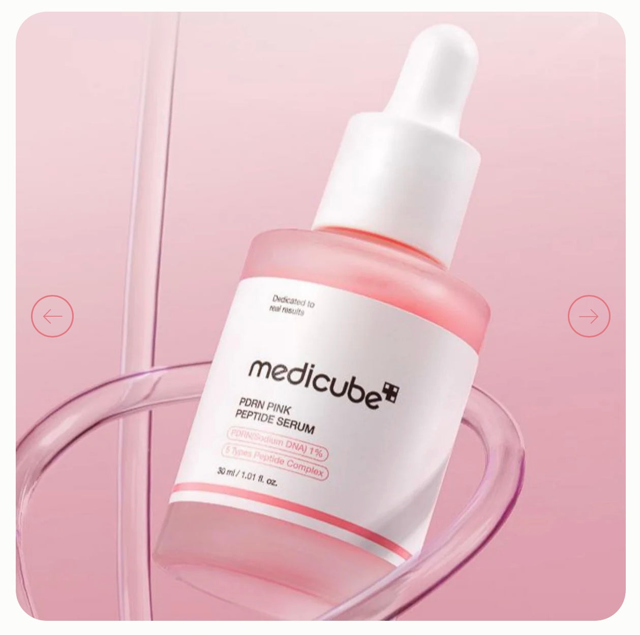 MEDICUBE salmon DNA PDRN collagen pink peptide serum