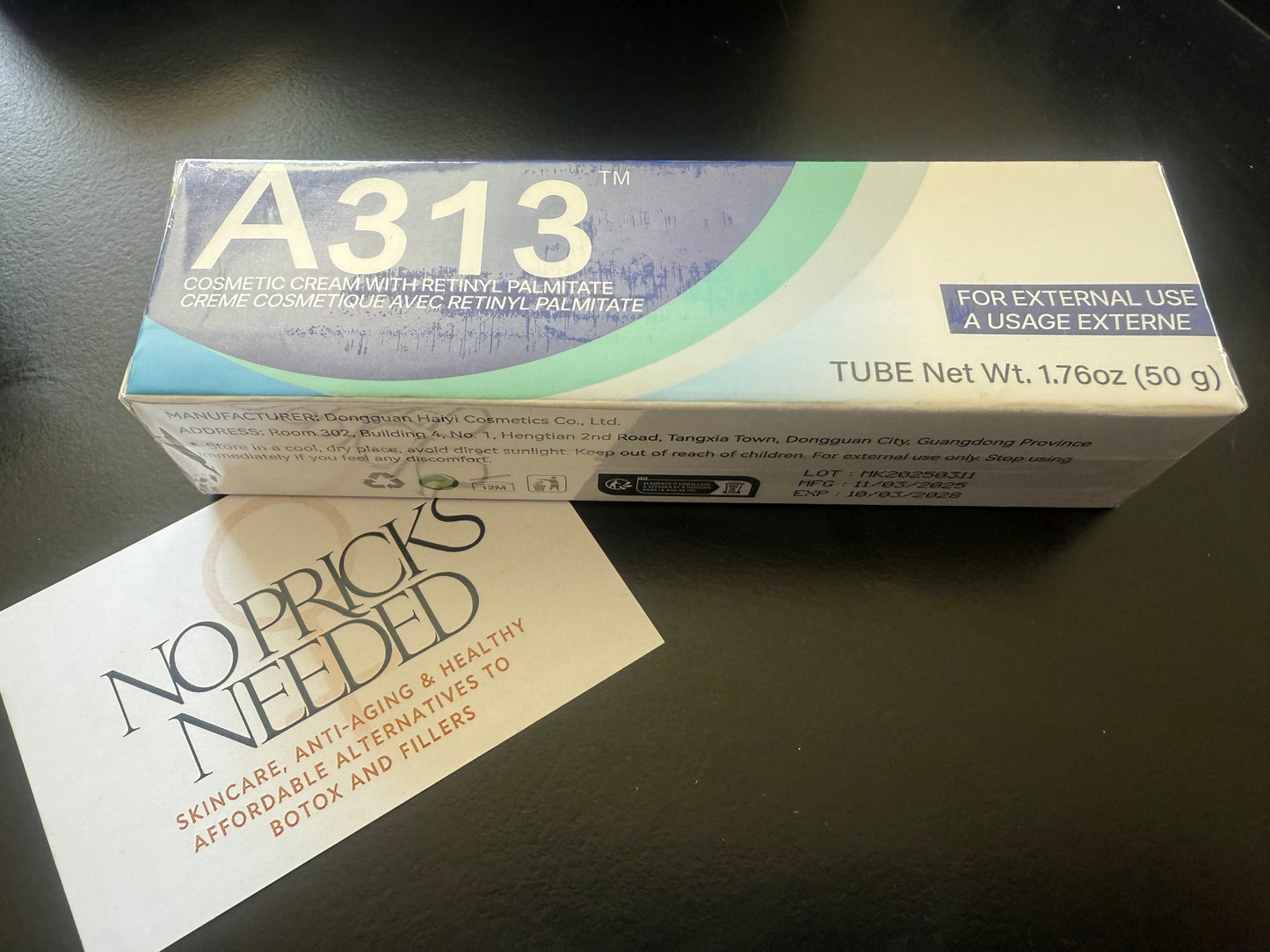 A313 Retinol Cream 50g - French Pharmacy Anti-Aging Treatment