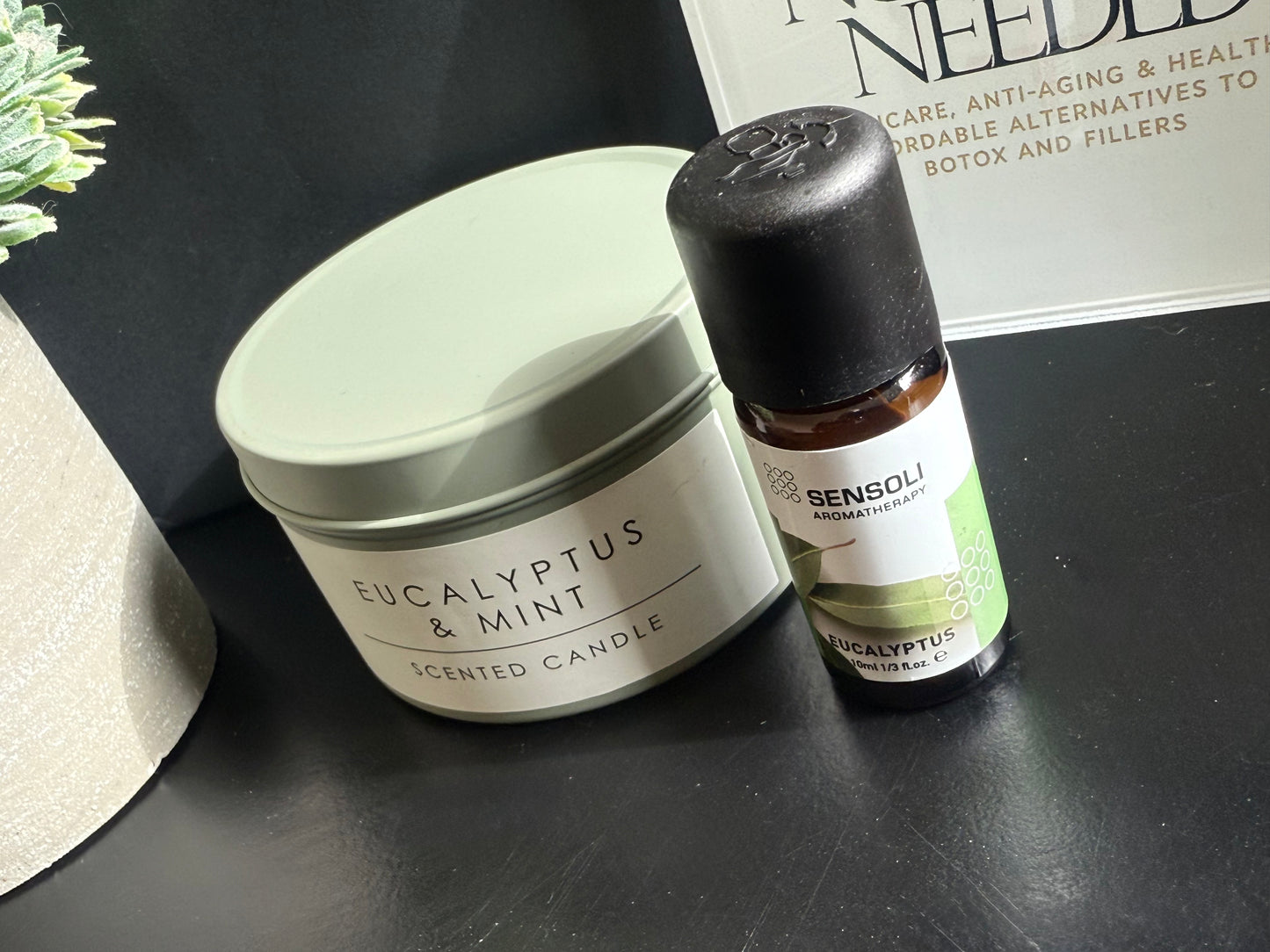 Mini Spa Bag - Eucalyptus Aromatherapy Wellness Kit