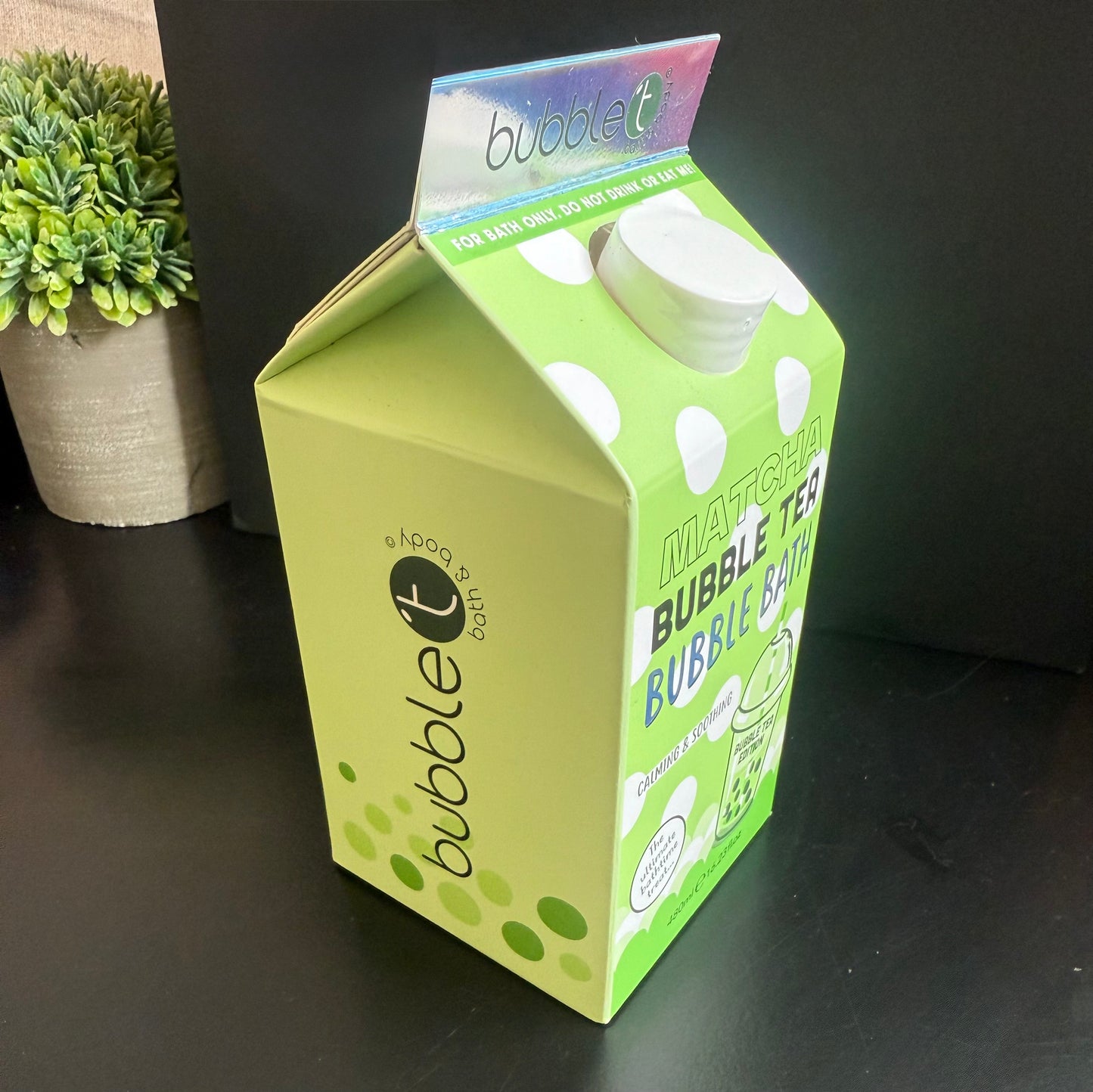 MATCHA Bubble T Set - Trendy Wellness Bath Experience