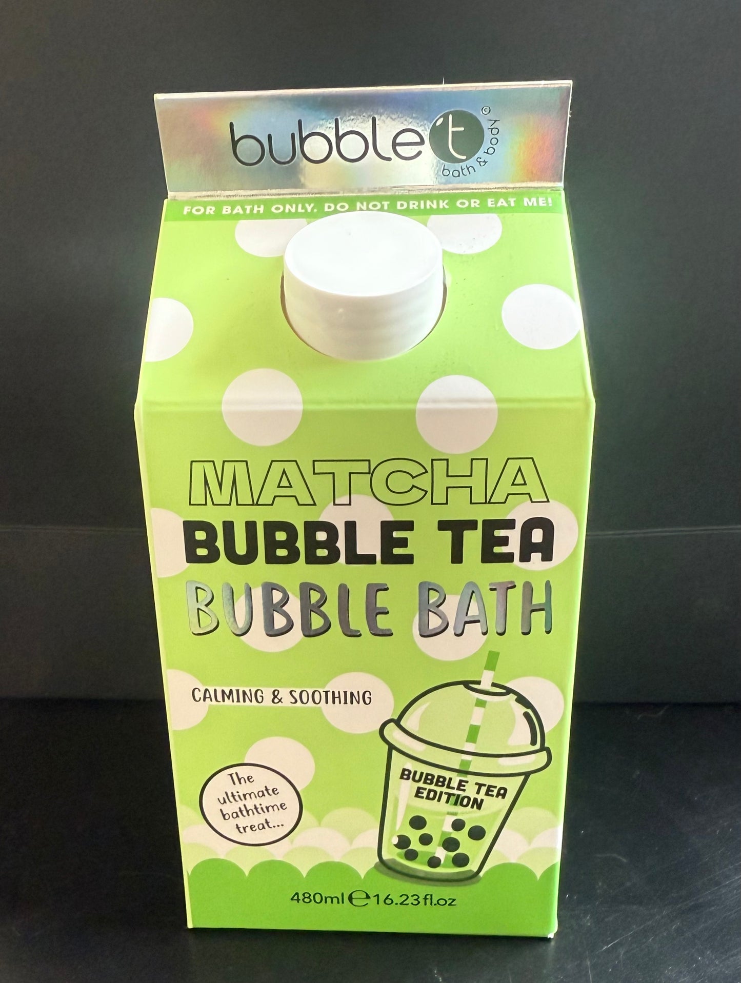 MATCHA Bubble T Set - Trendy Wellness Bath Experience