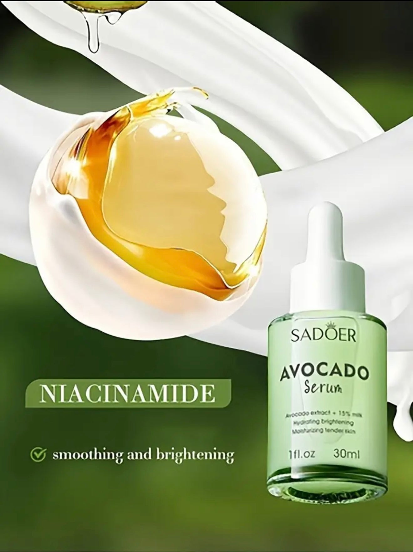Avocado serum