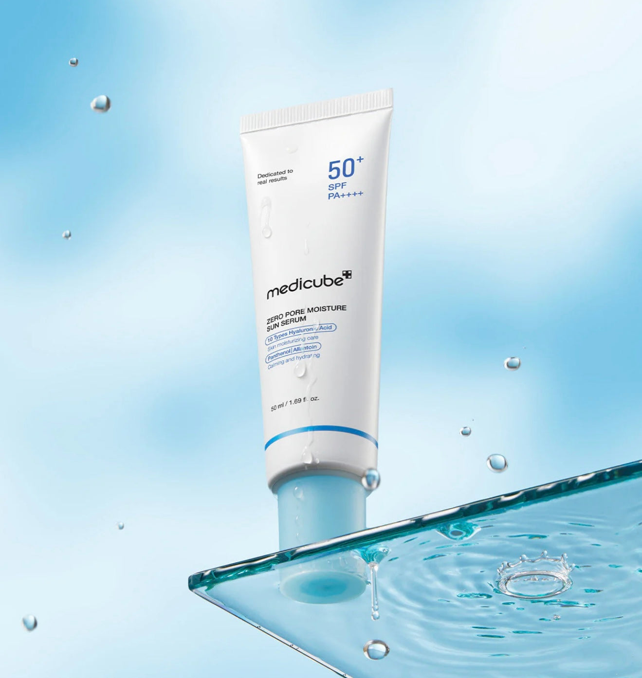 Medicube Zero Pore Moisture Sun Serum SPF50+ - Korean Skincare