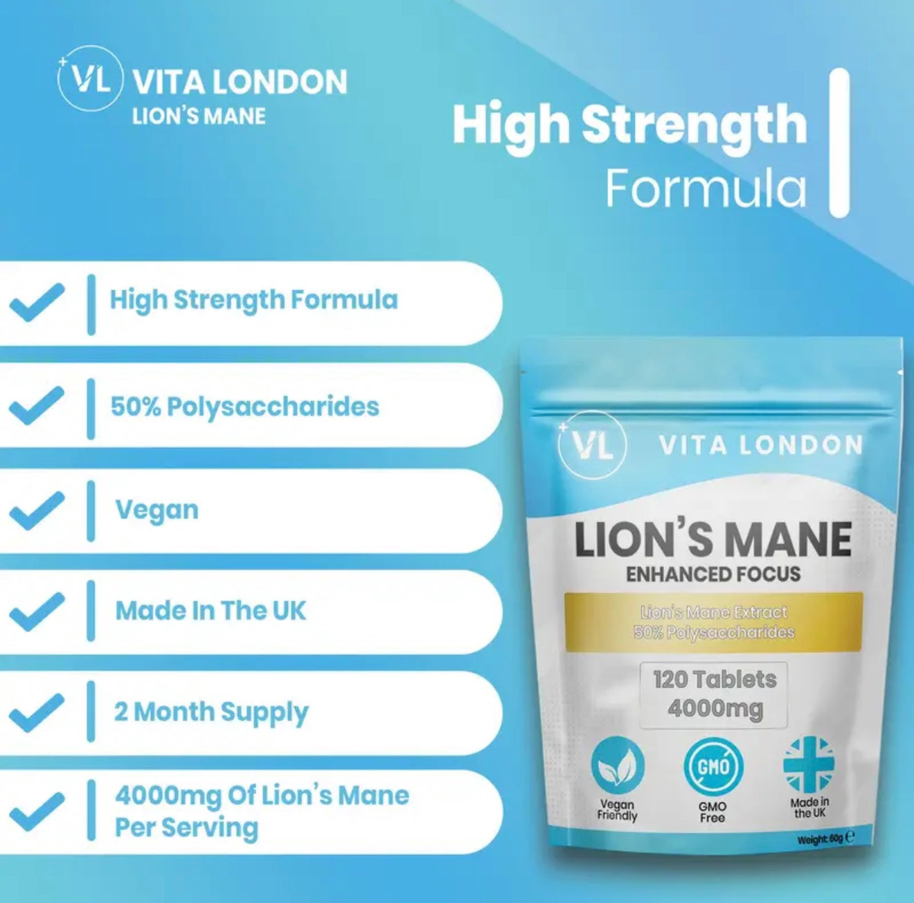 Vita London Fab 5 Bundle - Essential Supplement Starter System