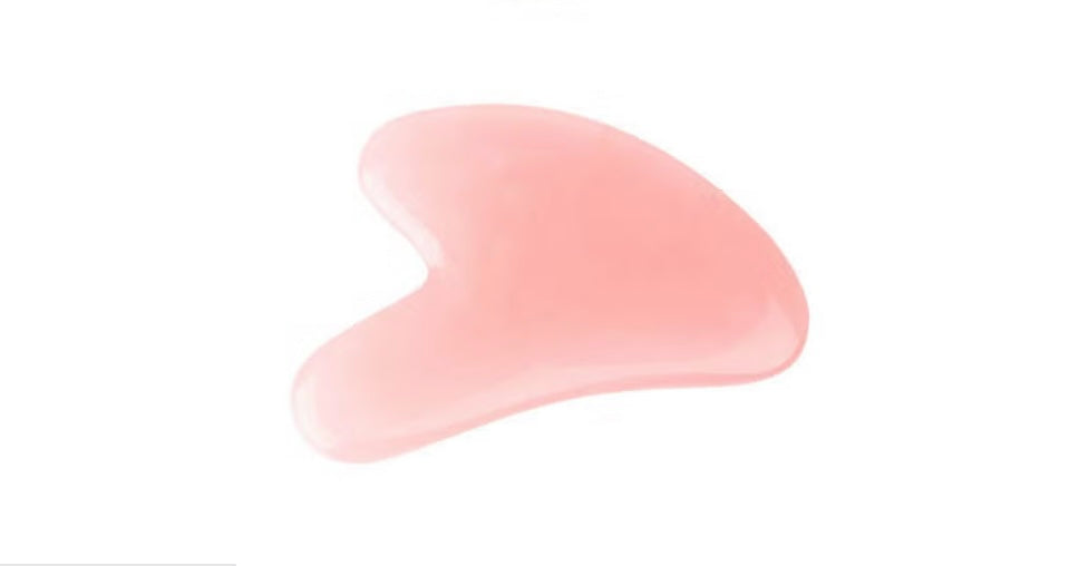 Rose Quartz Resin Roller & Gua Sha