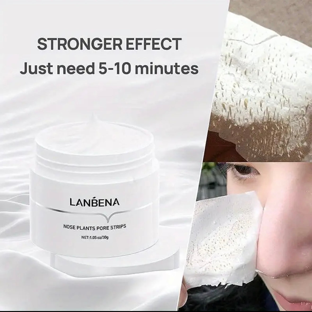 Blackhead and large pore strips