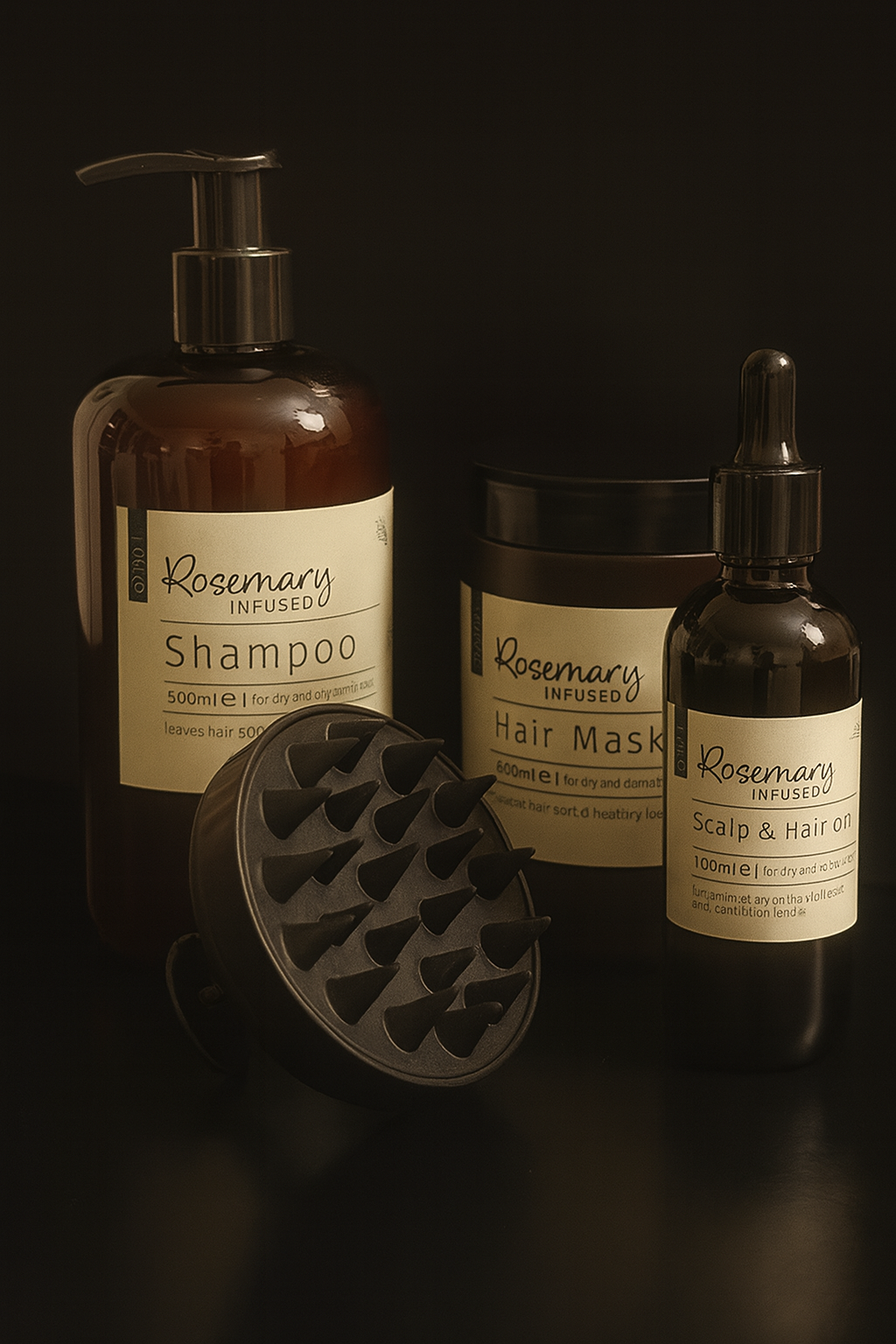 Rosemary infused hair care