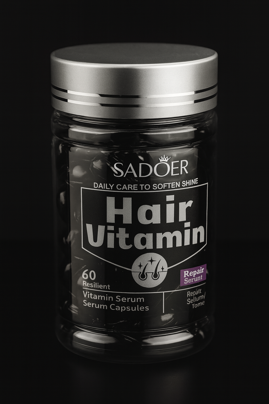 Hair vitamin capsules