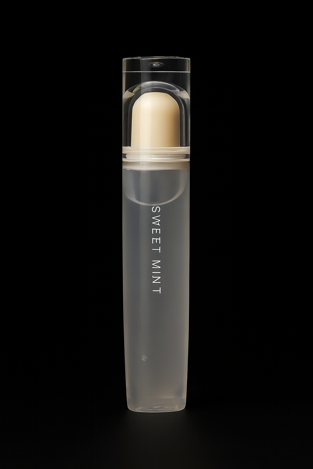 Nude plumping lip gloss