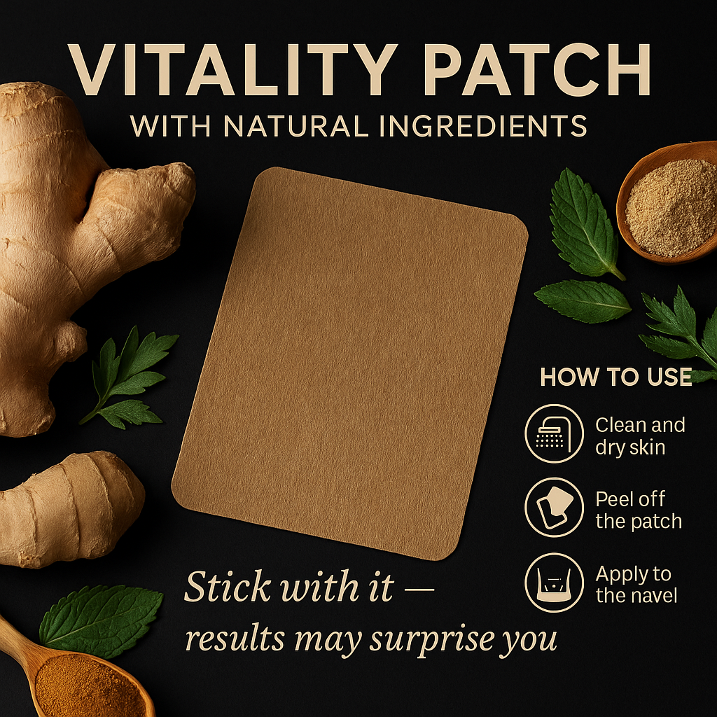 Vitality patch for men