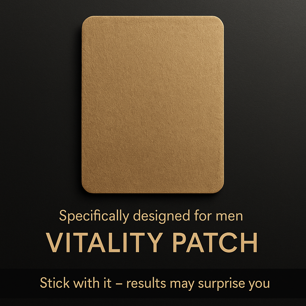 Vitality patch for men