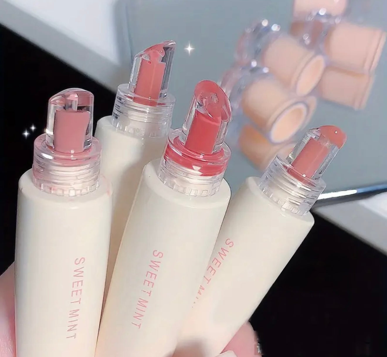 Lip oil set of 4