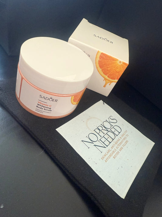 Vitamin C whitening scrub