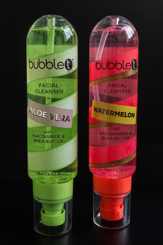 Bubble T gel cleanser