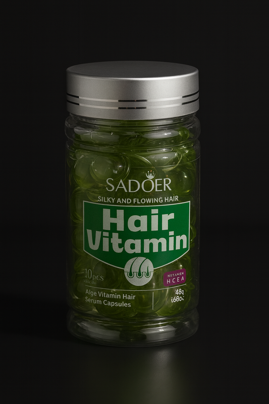 Hair serum capsules