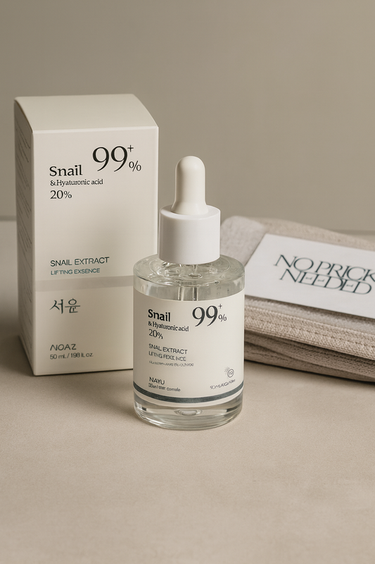 Snail extract with Hyaluronic acid