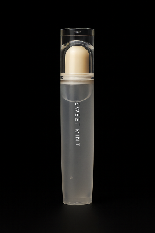 Nude plumping lip gloss